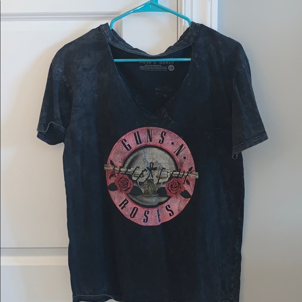 Gray And Pink Shirt